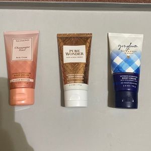 NEW Bath & Body Works Body Lotions Creams